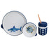 Great White Shark ceramic plate set for kids